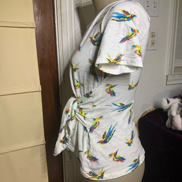 Anthropologie Pajaro Tie-waist top XS - Picture 7 of 15